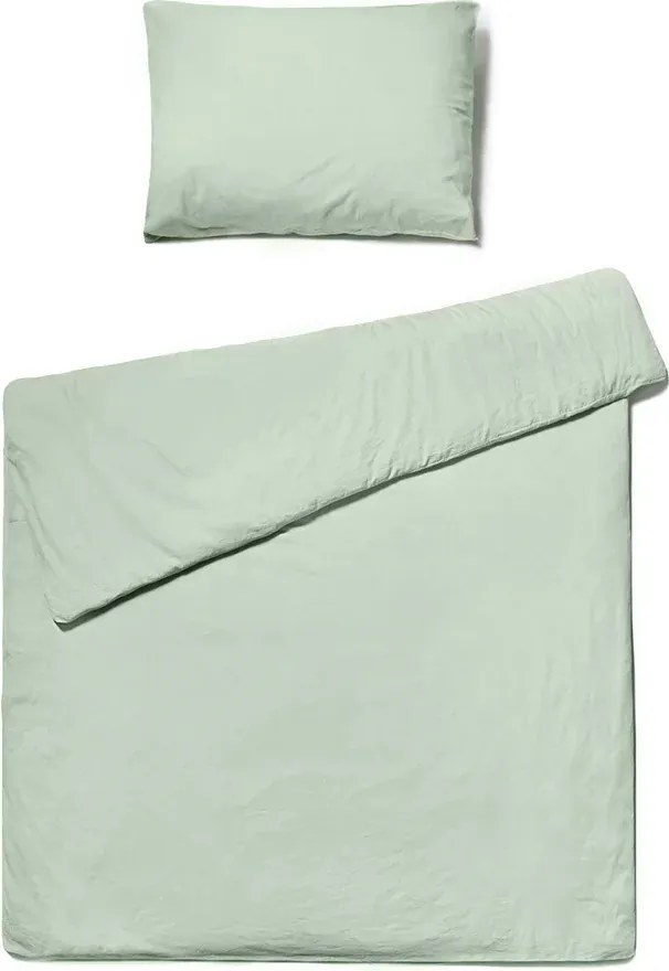 Pamut ágynemű CALMORA mentás Ágyneműhuzat mérete: 2 db 70 x 90 cm | 200 x 220 cm