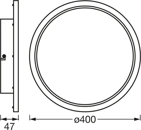 Osram - Dimmelhető LED fürdőszobai mennyezeti lámpatest SMART+ DISC LED/24W/230V IP44 Wi-Fi