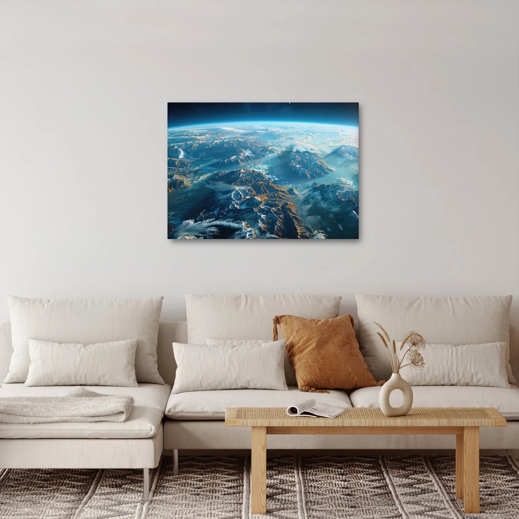Kép - Kilátás az űrből (70x50 cm)