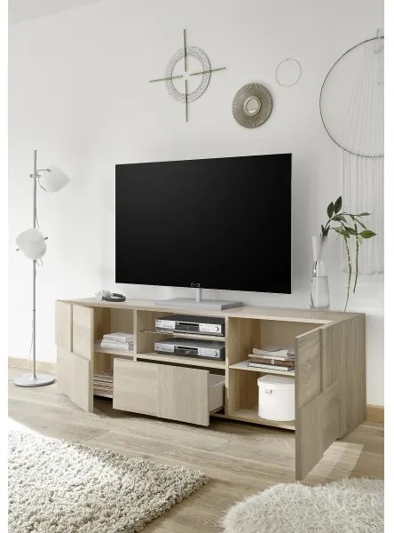 TV-szekrény SERIAN sonoma tölgy