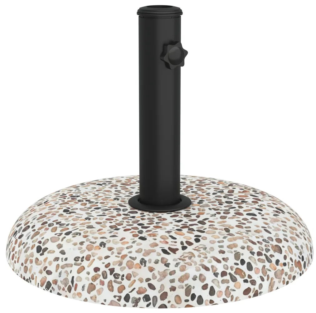 Napernyő alap 37/42/52/58mm pólusokhoz Multiszinű Beton 20 kg