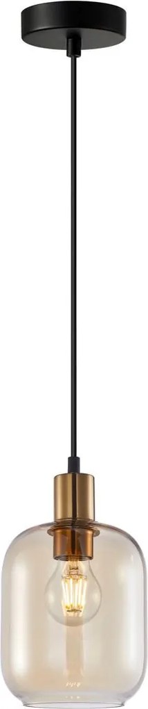 Függőlámpa Norlis PND-54738A-1-BRO-AMB Italux