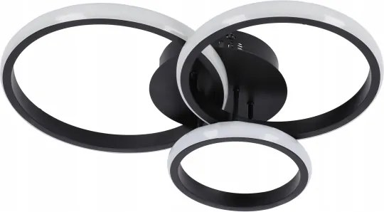 LED mennyezeti lámpatest LED/38W/230V fekete