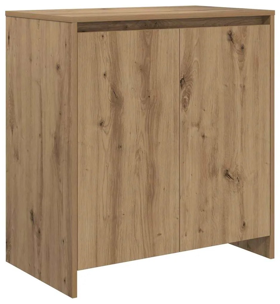 Oldalszekrények 3 pcs kézműves tölgy 70 x 41 x 75 cm Faanyag