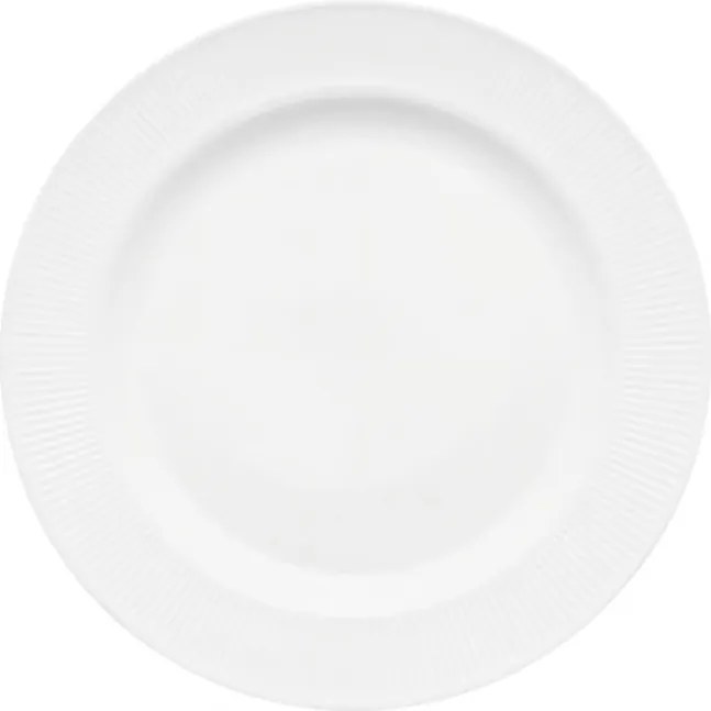 Ebédlő Tányér Fehér Curly 25 CM Ambition