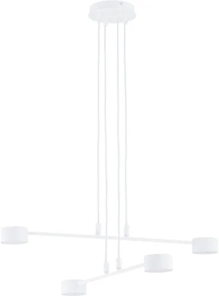 Csillár zsinóron MODUS 4xGX53/10W/230V fehér