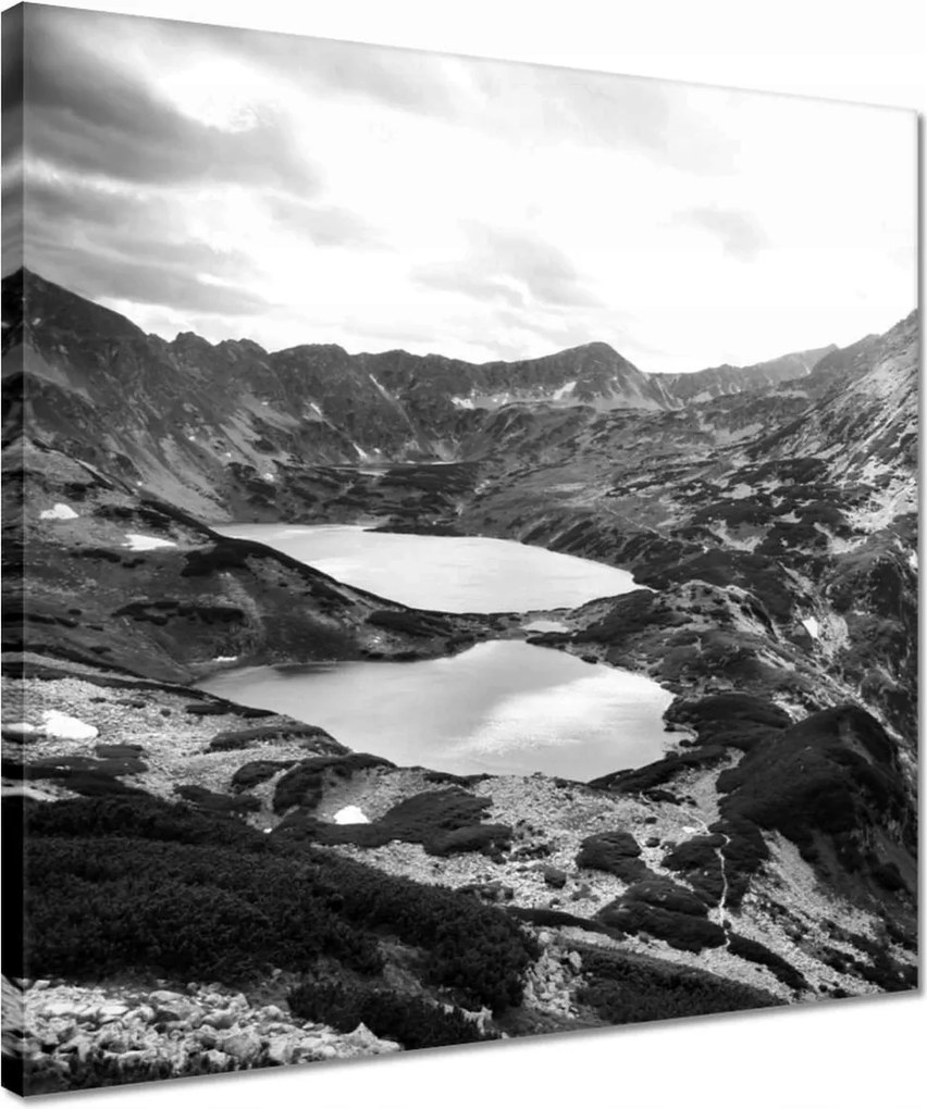 Vászonkép 40x40 Tátra Lengyel hegyek Kilátás