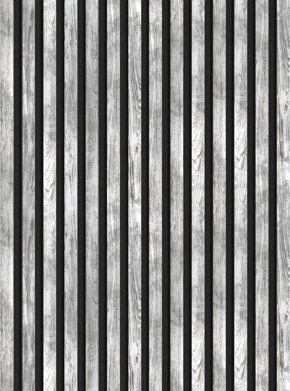 Mexen Lam-F akusztikus falilamellák 275 x 31,5 cm, filc 6 mm, Fehérített Tölgy - S105-275317-2812-064