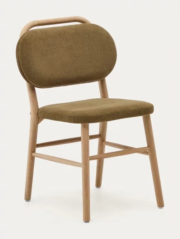Khaki étkezőszék szett 2 db-os Helda – Kave Home