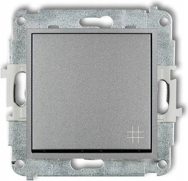 Karlik Mini Kereszt Kapcsoló Ezüst Met 7MWP-6