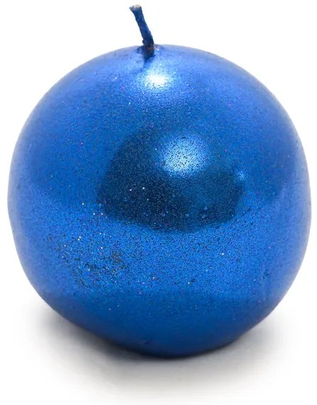 CANDLE BALL BLUE 2 db kék golyó gyertya készlet 4,5 cm