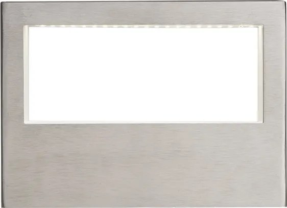 RENDL CHLOE fali lámpa rozsdamentes acél 230V LED 9W IP65 3000K