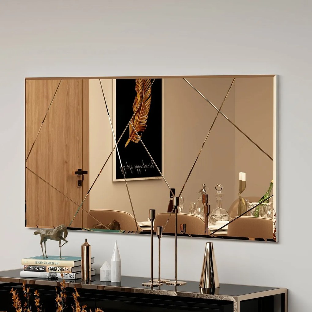 Orezo Bronze tükör 60 x 120 cm