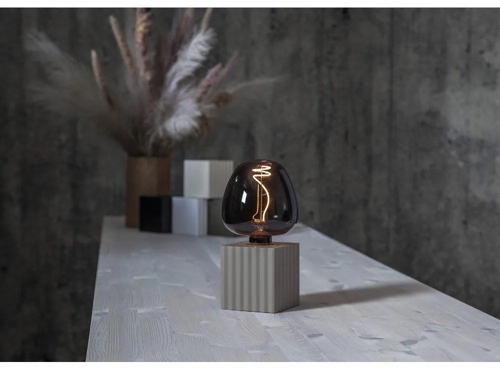 Világosszürke lámpa állvány 10 cm Box – Star Trading