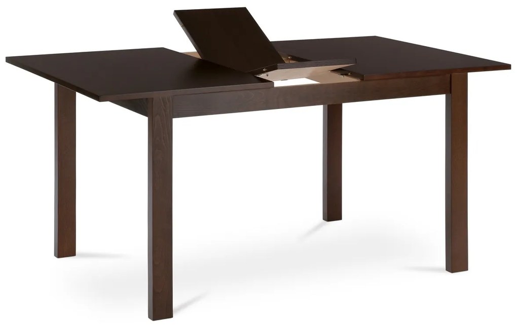 Összecsukható étkezőasztal 120-150 x 80 cm, diófa