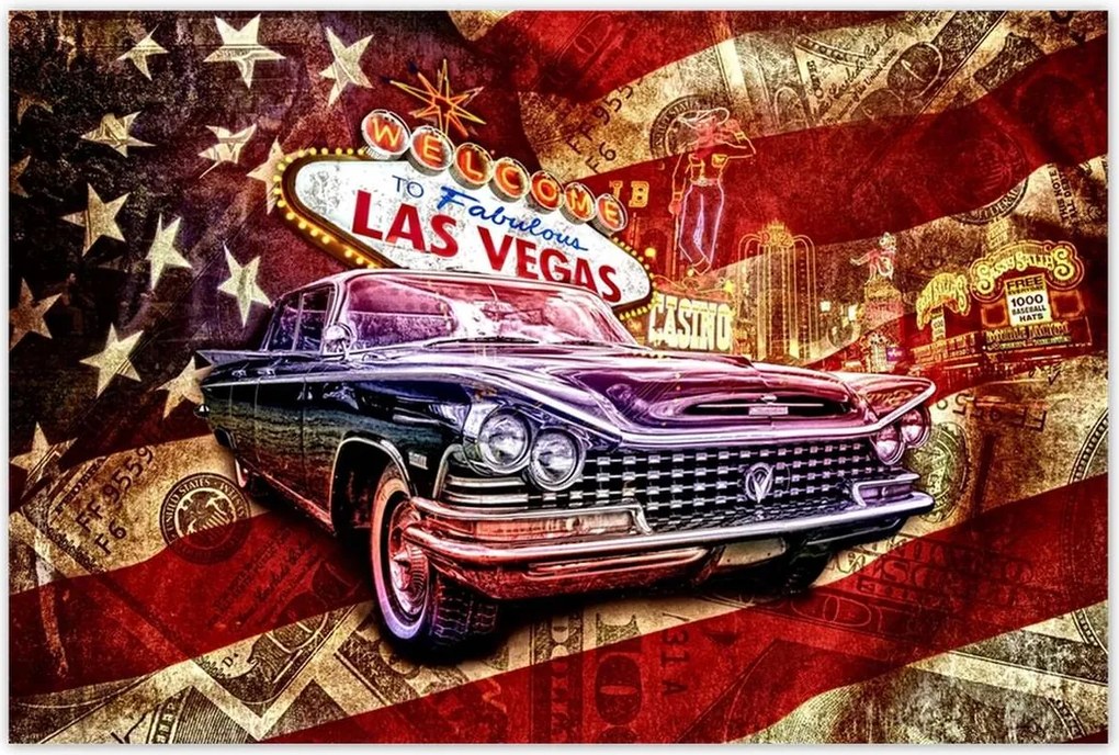 Poszterek 120x80 Welcome to Las Vegas