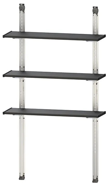 Shelving Kit fém állvány 3 polcos 100 cm