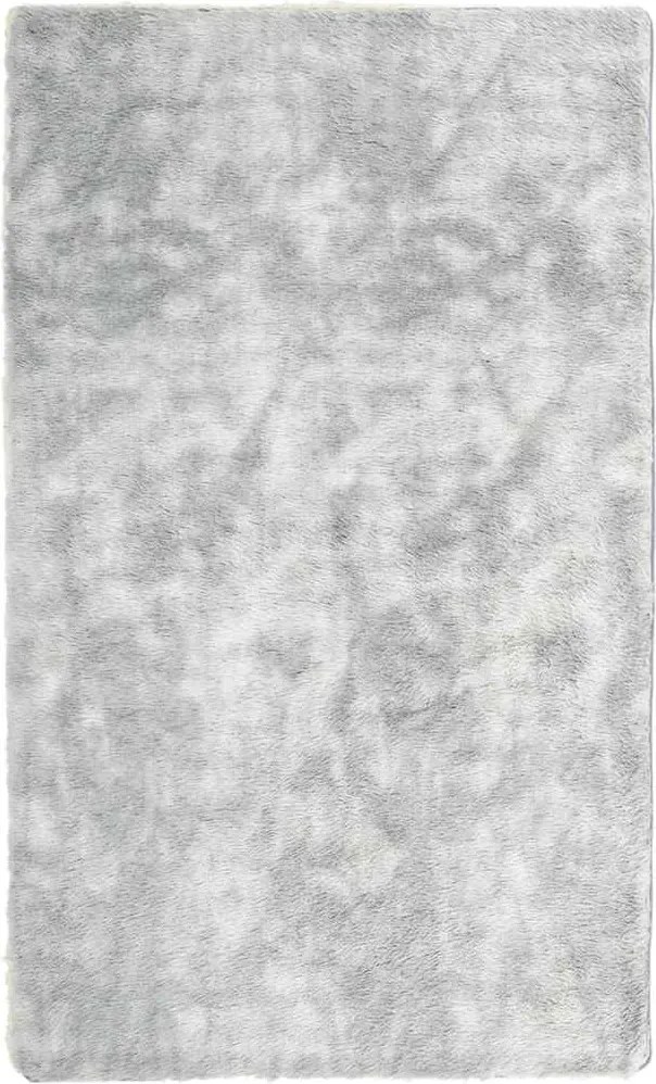 vidaXL ezüstszürke hosszú szálú NAVARRA bozontos szőnyeg 60x100cm