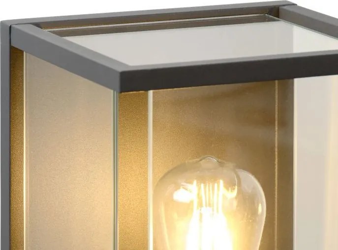 LUCIDE 27883-01-30 CLAIRE Modern Kültéri Fali Lámpa E27 IP54