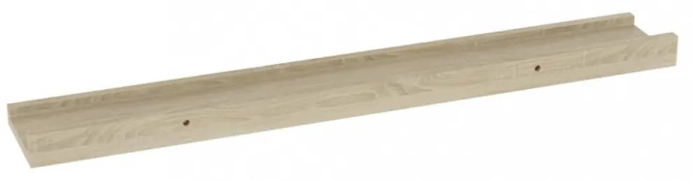 2 db sonoma tölgyfa fali polc 60 x 9 x 3 cm