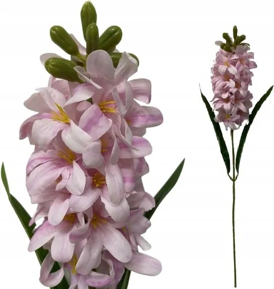 Gumi Jácint Dekoráció Húsvéti Dekoráció Művirág 74 CM Szilikon