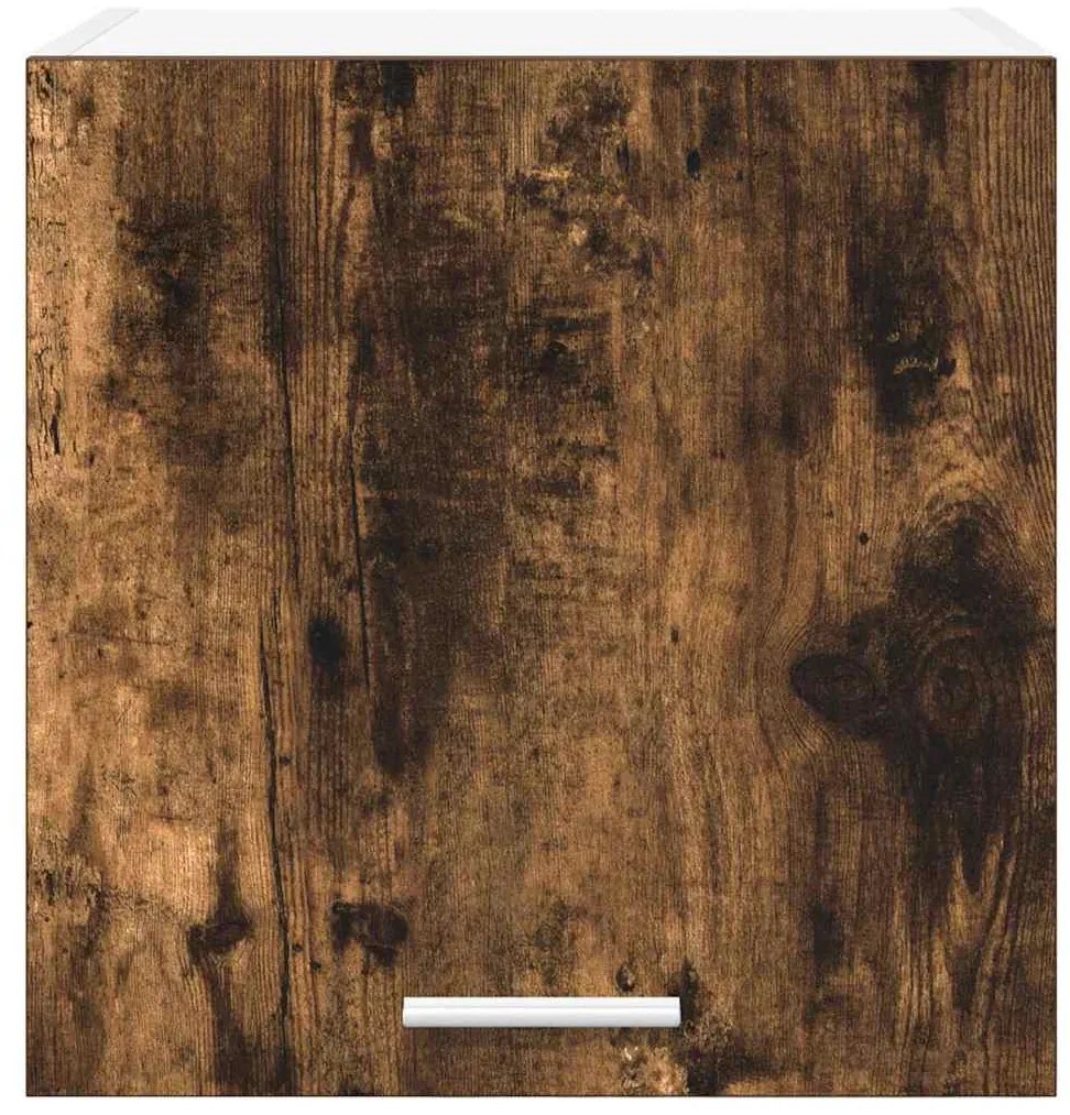 Függő szekrény Riga Füstölt tölgy és fehér 40 x 31 x 40 cm