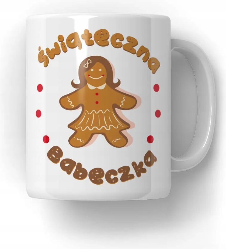 Bögre Karácsonyi Muffin Ajándék Mikulásra