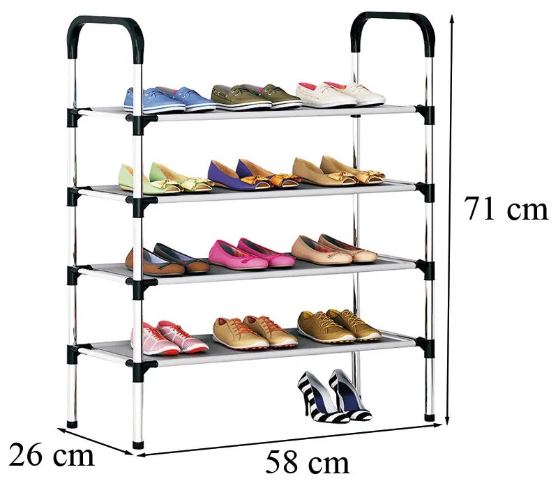 Cipőtartó LCT-01 szürke