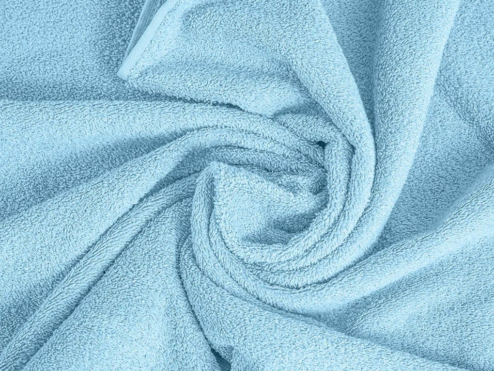 CLARYSSE ELEGANCE törölköző 70x140 cm világoskék, 100% pamut