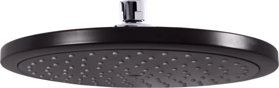 Rav Kerek zuhanyfej 23 cm matt fekete, Szín: matt fekete