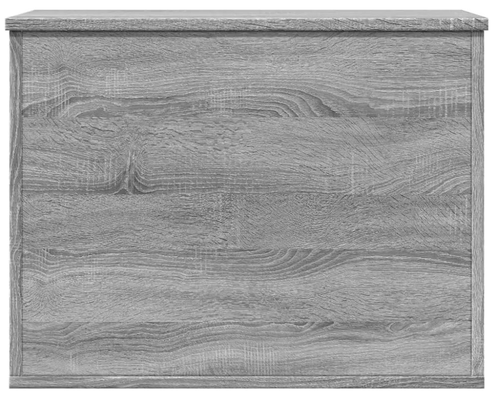 szürke sonoma szerelt fa tárolóláda 60x42x46 cm
