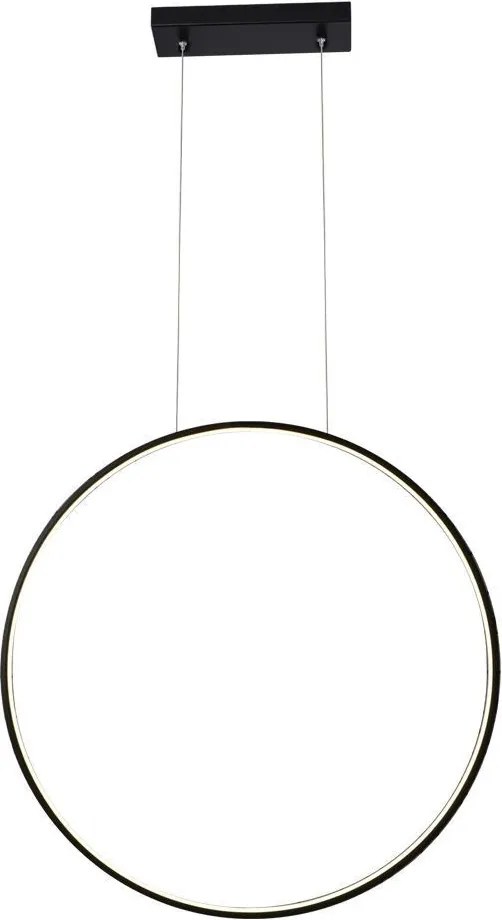 ANTIGO 5310 AGARO Modern Led Függesztett Lámpa Fekete LED IP20