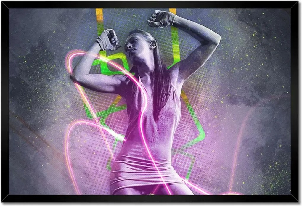 Poszterek keretben 60x40 Szeretem a táncot Tánc