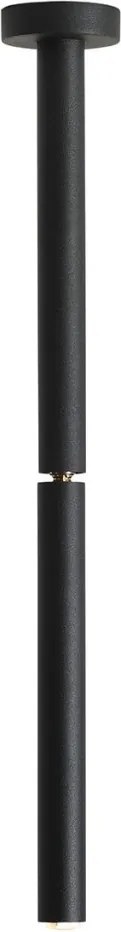 ALDEX 1084PL_G1_S STICK Hengeres Mennyezeti Lámpa Fekete G9 IP20