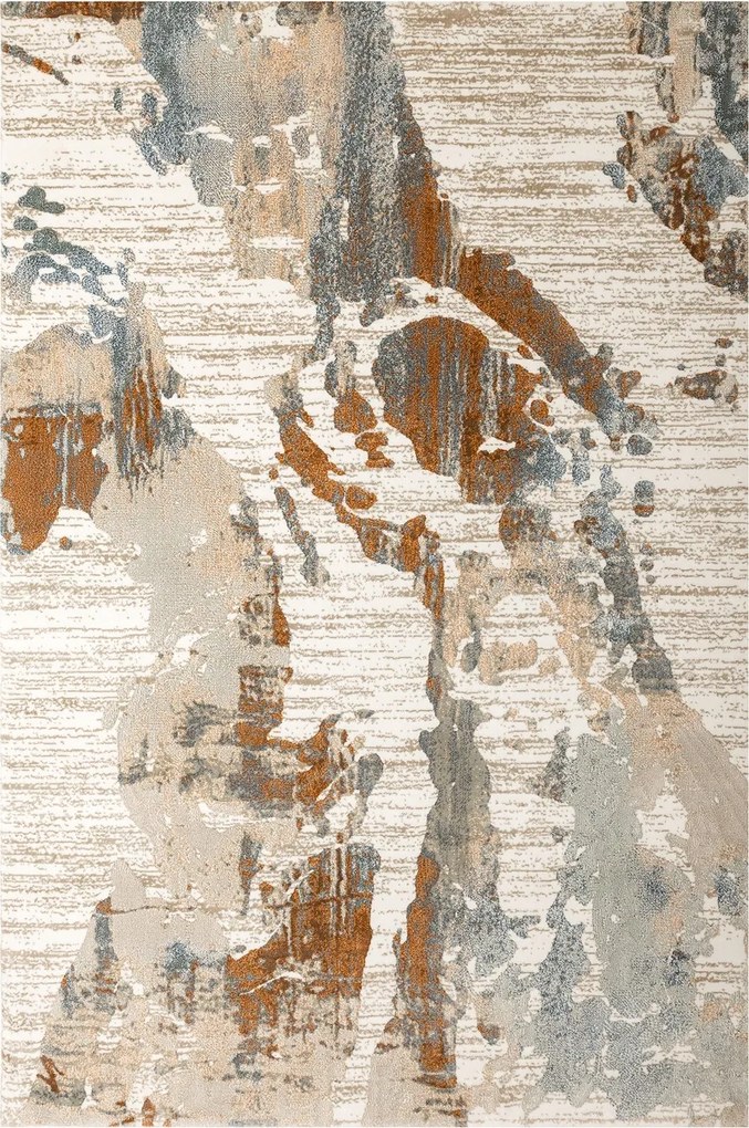 Modern Szőnyeg, Mint A Márvány Színes Puha Sűrű Nappali Argent 133x190 cm