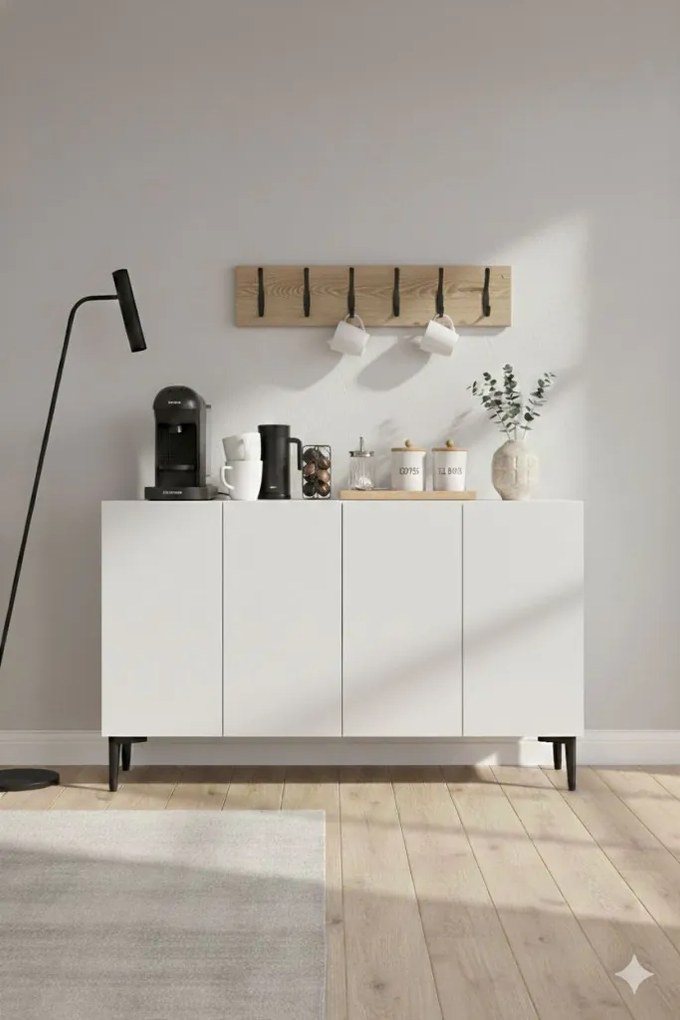 Aplos komód, fehér, 120 cm – TR555CHM1435