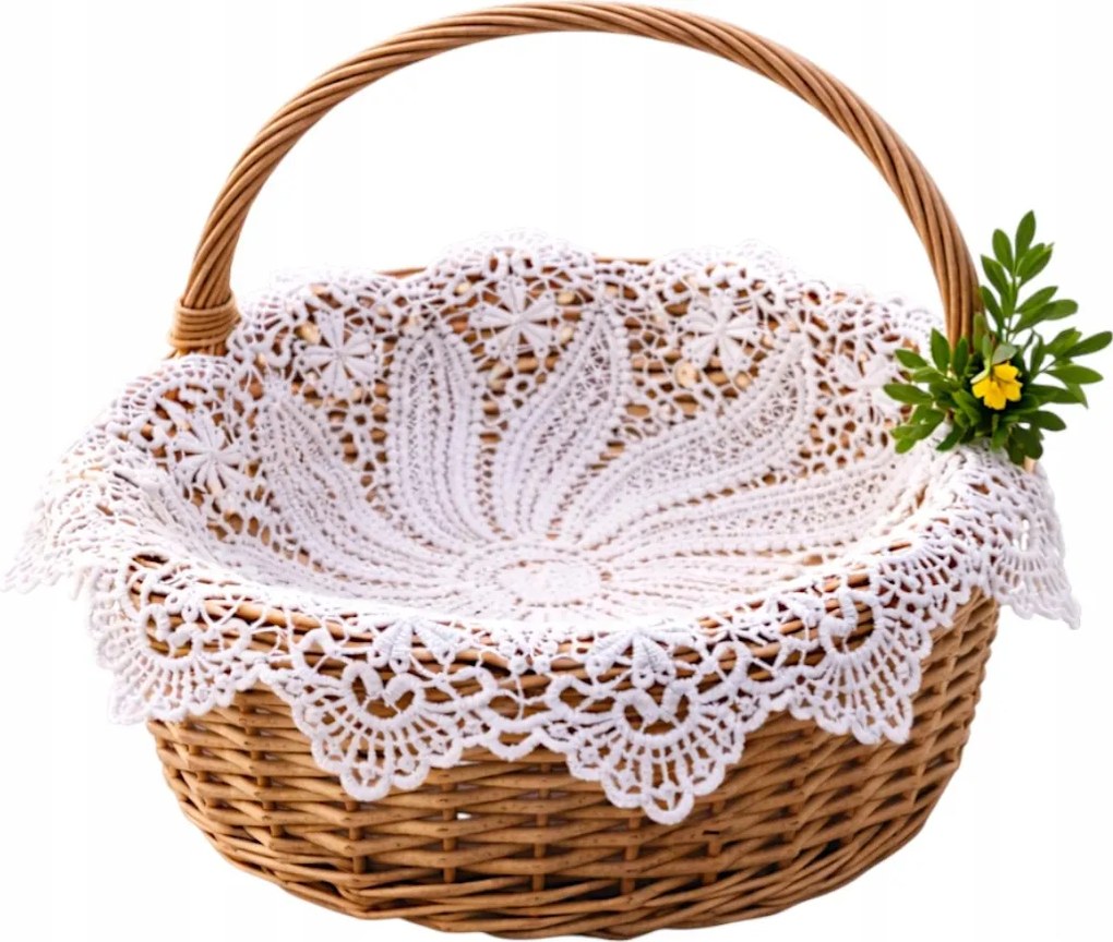 Húsvéti Kosár szalvéta 40 cm áttört Karácsonyra