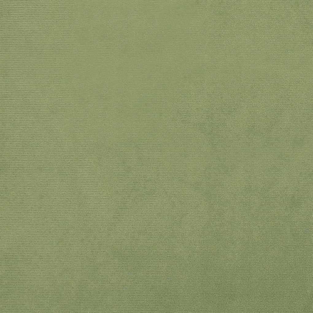 vidaXL mustárzöld kerek bársonyülőke tárolóval 31 x 37 cm