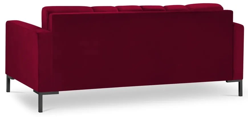 Bali piros bársony kanapé - Cosmopolitan Design