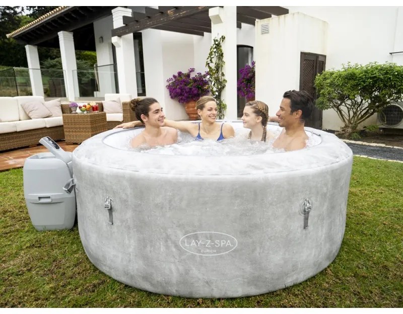 Jacuzzi Lay-Z-Spa Zurich 2-4 fő 180cm Bestway