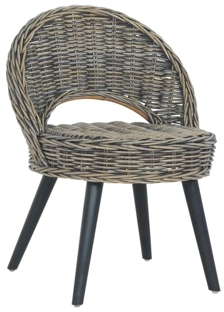 fekete kubu rattan kanapészék