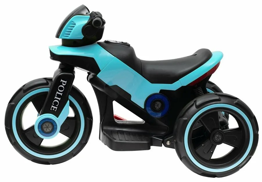 Baby Mix Gyerek elektromos motor Police kék, 100 x50 x 61 cm