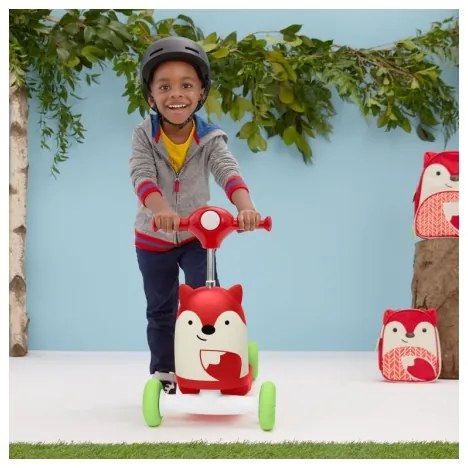 Skip Hop - Tolós bicikli 3in1 ZOO róka 3xAAA