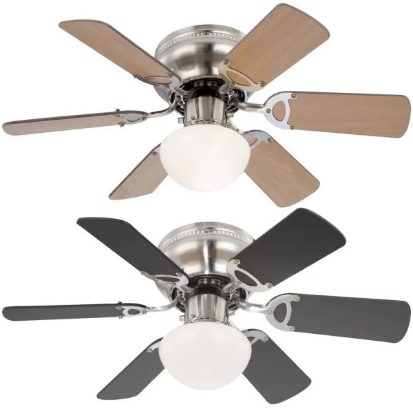 GLOBO 0307 - Mennyezeti ventilátor UGO 1xE27/60W/230V