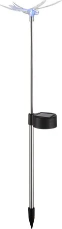 Globo 33949-4 Solar leszúrható színváltós műanyag pillangó, IP44, akkumullátorral: 40mAh 1,2 V, HxSZxM:60x70x420mm, tartozék: 1xLED 0,06W 3V, 4db/szett