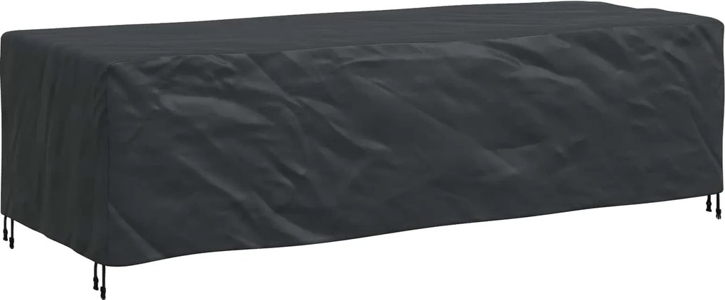 vidaXL Bútor takaró Egyszínű Fekete 270 x 110 x 70 cm 420D