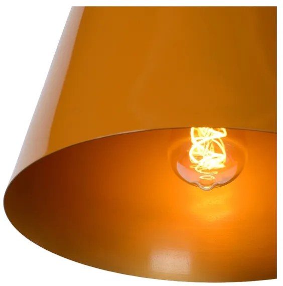 Lucide 30482/31/44 - Csillár zsinóron MISHA 1xE27/60W/230V narancssárga