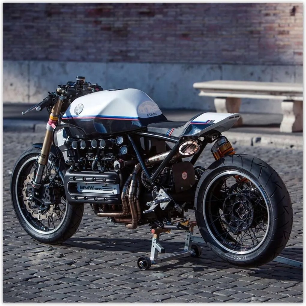 Poszterek 100x100 Klasszikus motorkerékpár Motor