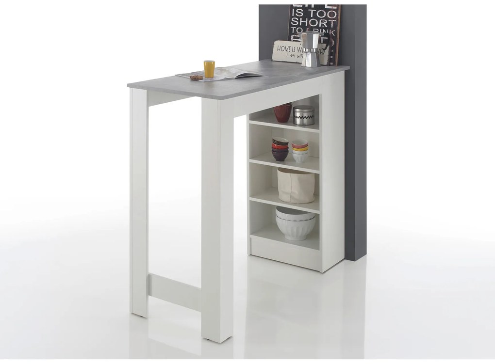 Bárasztal Matioso (beton + fehér). 1097869