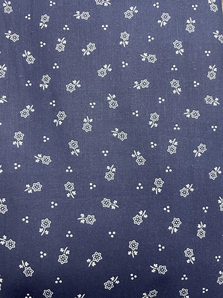 Márta kék pamut ágyneműhuzat 140x200cm+90x70cm TiaHome